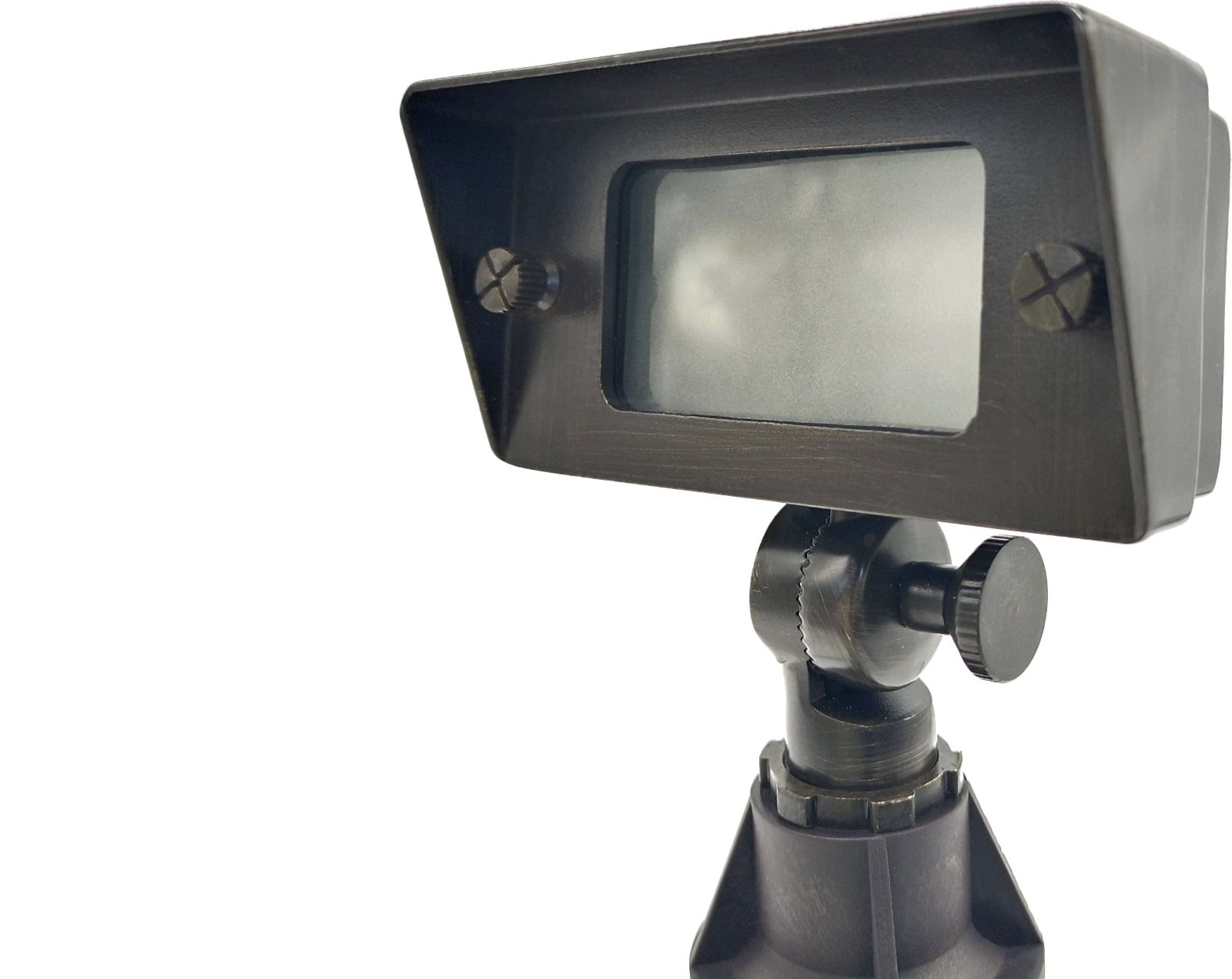 Wide-beam flood and wash light fixture