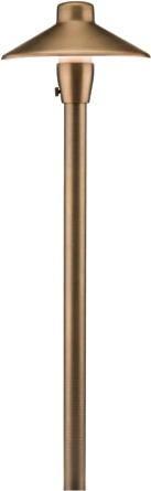 Pagoda-style path light fixture